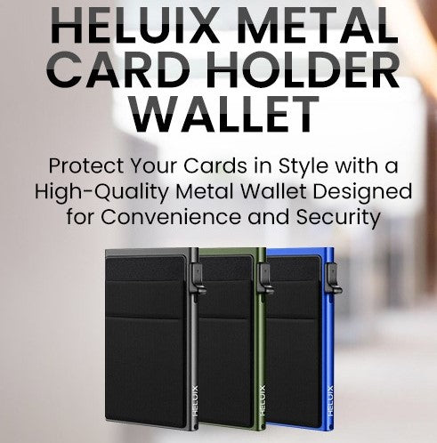 Automatic Pop-Up Metal Wallet