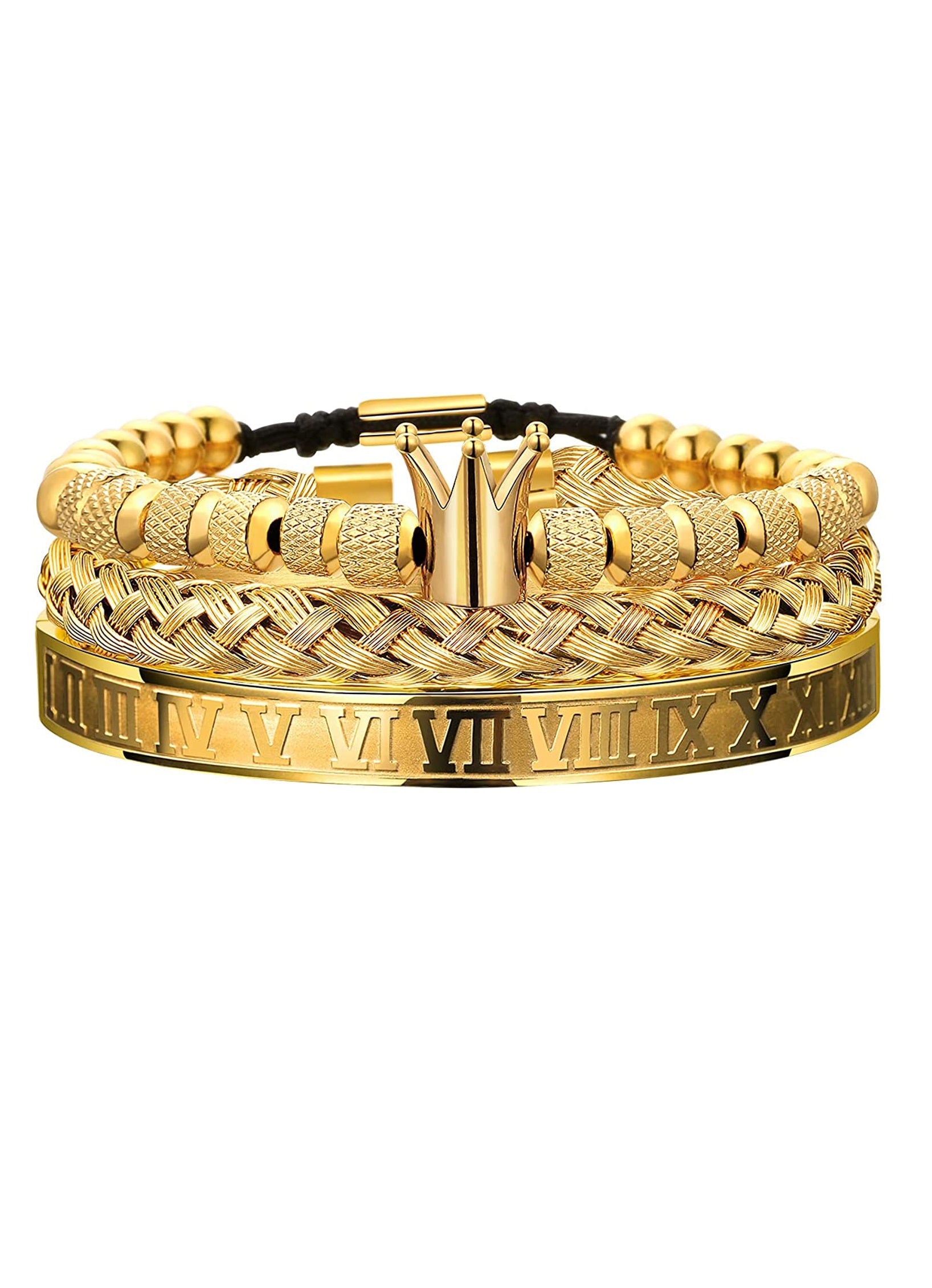 Louis Vuitton Men's Gold Bracelets