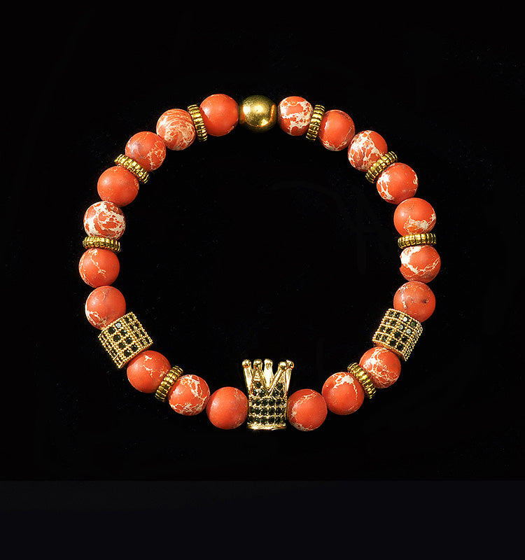 Imperial Jasper Stone Bracelet